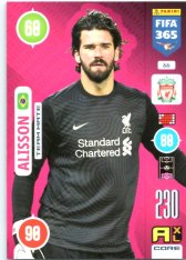 fotbalová karta Panini Adrenalyn XL FIFA 365 2021 Team Mate 66 Alisson Liverpool FC