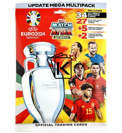 Topps Match Attax EURO 2024 Multipack UPDATE