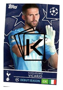 2025-26 Topps Champions League  Tottenham Hotspur 440 Guglielmo Vicario