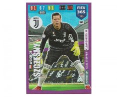 Fotbalová kartička Panini FIFA 365 – 2020 Goal Stopper 341 Wojciech Szczesny Juventus