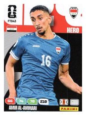 fotbalová kartička World Cup 2026 Adrenalyn XL  FTS43.  Amir Al-Ammari (Iraq)