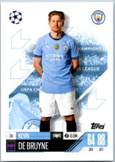 fotbalová kartička 2024-25 Topps Match Attax UEFA Club Competitions  20 Kevin De Bruyne (Manchester City)