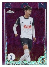 fotbalová kartička 2024-25 Topps Chrome Magenta 68 Heung-Min Son