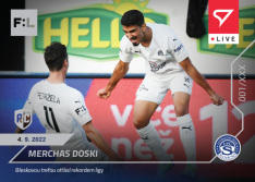 fotbalová kartička SportZoo 2022-23 Live L-034 Merchas Doski 1.FC Slovácko /44