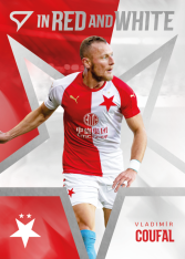 2025-26 SportZoo SK Slavia Praha In Red and White RW-01 Vladimír Coufal