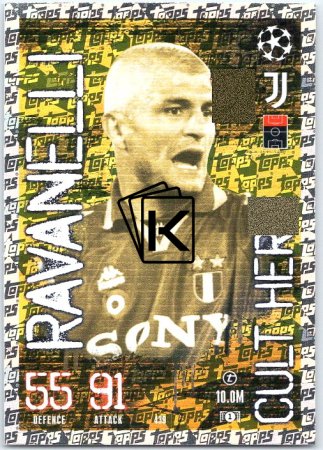 Fotbalová kartička 2023-24 Topps Match Attax UEFA Club Competitions  Cult hero 439 Fabrizio Ravanelli Juventus
