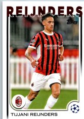 fotbalová kartička 2024-25 Topps UEFA Club Competitions Flagship 139 Tijjani Reijnders AC Milan