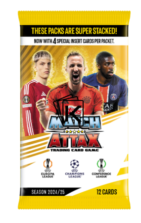 2024-25 Topps Match Attax UEFA Champions League Box (24 blaíčků) + Starterpack