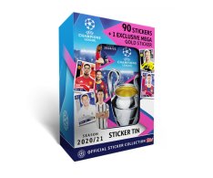 Topps Champions League 2020-21 Plechová Krabička samolepek
