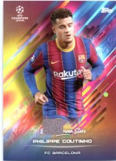 fotbalová kartička 2021 Topps O Jogo Bonito South American Stars Philippe Coutinho FC Barcelona