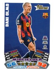 fotbalová kartička 2025-26 Topps Match Attax UCC 383 Dani Olmo (FC Barcelona)