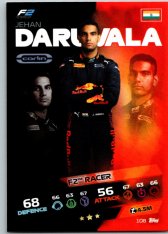 2021 Topps Formule 1 Turbo Attax 108 Jehan Daruvala Carlin