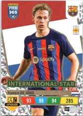 Panini Adrenalyn XL FIFA 365 2023 International Stars Frenkie De Jong FC Barcelona