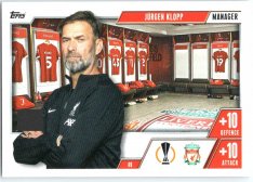 2023-24 Topps Match Attax EXTRA UEFA Club Competition Managers 49 Jürgen Klopp (Liverpool)