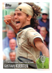 2019 Topps Tennis Hall of Fame 9 Gustavo Kuerten
