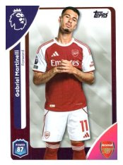 fotbalová kartička 2025-26 Topps  Premier League 13 Gabriel Martinelli (Arsenal)