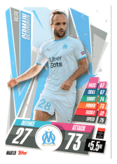 fotbalová kartička Topps Match Attax Champions League 2020-21 MAR10 Valére Germain Olympique de Marseille