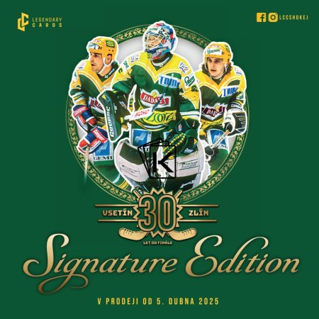 2024 Legendary Cards HC Vsetín - výroční set 30 let od Finále Signature Edition