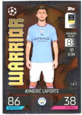 Fotbalová kartička 2022-23 Topps Match Attax UCL 14 Aymeric Laporte - Manchester City