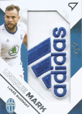 2020-21 SportZoo Fortuna Liga Unique  Mark UM17 Lukáš Budinský Adidas Logo 1of1 FK Mladá Boleslav
