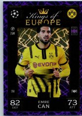 Fotbalová kartička 2024-25 Topps Match Attax EXTRA UEFA Club Competitions Kings of Europe 258.  Emre Cam (Borussia Dortmund)