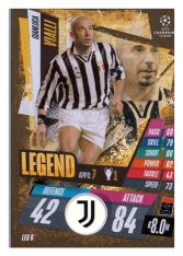 fotbalová kartička Topps Match Attax Champions League Match Attax Legend LEG6 Gianluca Vialli Juventus
