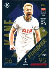 Fotbalová kartička 2022-23 Topps Match Attax UCL Limited Edition Finisher LEFL1 Harry Kane Tottenham Hotspur