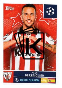 2025-26 Topps Champions League AC Bilbao 108 Alex Berenguer