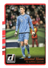 2016-17 Panini Donruss Soccer 36 Manuel Neuer - FC Bayern Munich