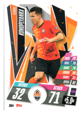 fotbalová kartička Topps Match Attax Champions League 2020-21 SHA4 Yevhen Konoplyanka Shakhtar Donetsk