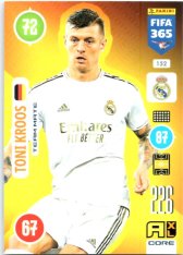 fotbalová karta Panini Adrenalyn XL FIFA 365 2021 Team Mate 152 Toni Kroos Real Madrid CF