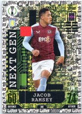 Fotbalová kartička 2023-24 Topps Match Attax UEFA Club Competitions Next gen 388 Jacob Ramsey Aston Villa