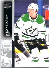hokejová karta 2021-22 UD Series One 58 Miro Heiskanen - Dallas Stars