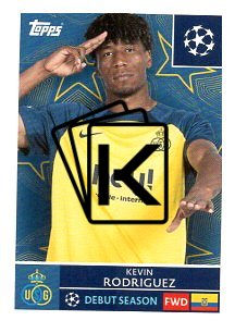 2025-26 Topps Champions League  Union SG 461 Kevin Rodriguez