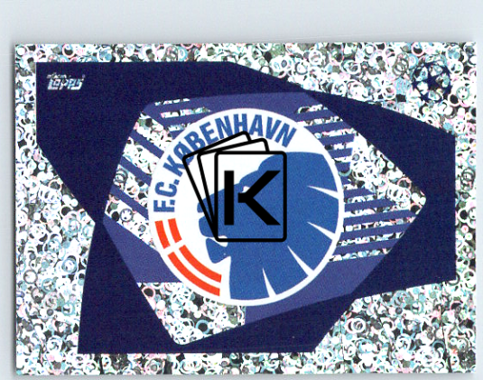 2020-21 Topps Champions League samolepka Logo FC Kobenhavn