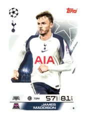 fotbalová kartička 2025-26 Topps Match Attax UCC 6 James Maddison (Tottenham Hotspur)
