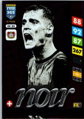 Panini Adrenalyn XL FIFA 365 2025 Excellence Noir 33 Granit Xhaka (Bayer 04 Leverkusen)