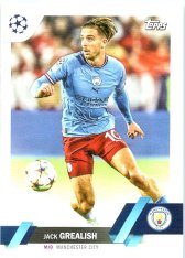 Fotbalová kartička 2022-23 Topps UEFA Club Competitions 142 Jack Grealish - Manchester City