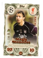 fotbalová kartička 2025-26 Topps Match Attax UCC Magic Memories (Rainbow Plus Foil) 424 Jerzy Dudek (Liverpool)