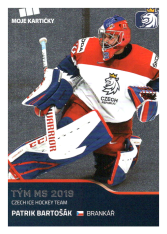 2019-20 Czech Ice Hockey Team  47 Patrik Bartošák