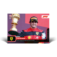 kartička 2022 F1 Topps Now 32 Carlos Sainz Ferrari