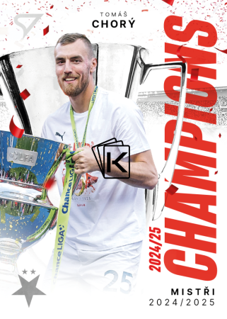 2025-26 SportZoo SK Slavia Praha Champions CH-33 Tomáš Chorý