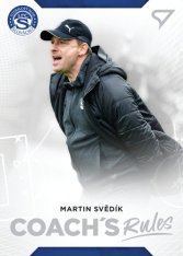 fotbalová kartička SportZoo 2020-21 Fortuna Liga Serie 2 Coach ´s Rules CR01 Martin Svědík 1.FC Slovácko