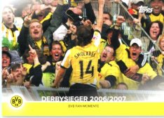 Fotbalová kartička 2021-22 Topps Borrusia Dortmund Derbysieger Smolarek 2006-07