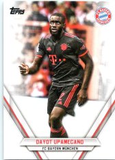Fotbalová kartička 2022-23 Topps FC Bayern Munchen Team set FCB-DU Dayot Upamecano