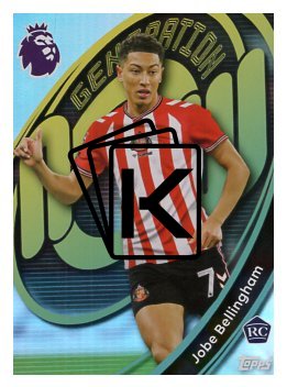 fotbalová kartička 2025-26 Topps  Premier League 358 Jobe Bellingham (Sunderland)  -  Generation Now