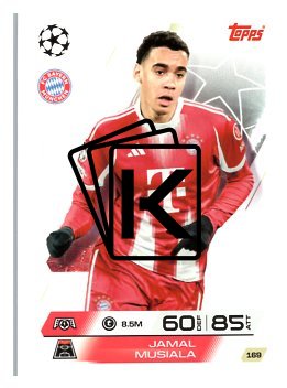 fotbalová kartička 2025-26 Topps Match Attax UCC 169 Jamal Musiala (FC Bayern München)
