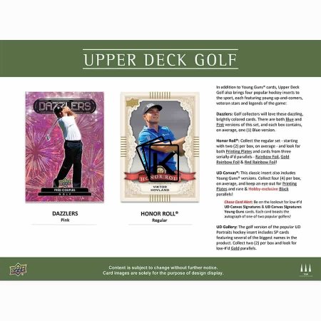 2024 Upper Deck Golf Hobby Balíček