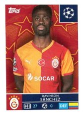 2025-26 Topps Champions League Galatasaray SK 228 Davinson Sanchez