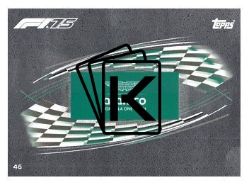 2025 Topps Turbo Attax F1 Aston Martin  46	Team Logo